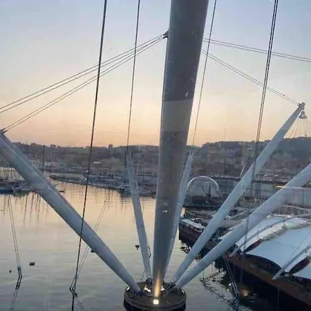 아파트 La Finestra Sul Cielo Del Porto Antico Di 제노바